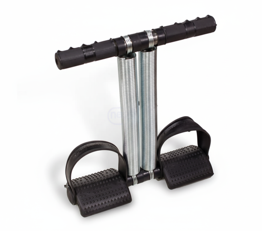 Single-Spring Tummy Trimmer: 5-in-1 Ab Exerciser & Full Body Toning Pedal