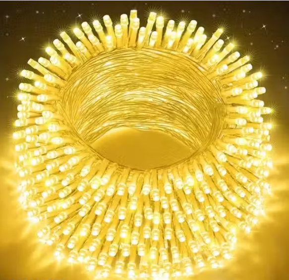 10 Meter Warm White LED Rice Fairy Lights (36 LEDs) - Indoor & Outdoor Use