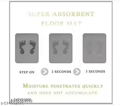 Modern Fast-Drying Door Mat & Bathroom Carpet