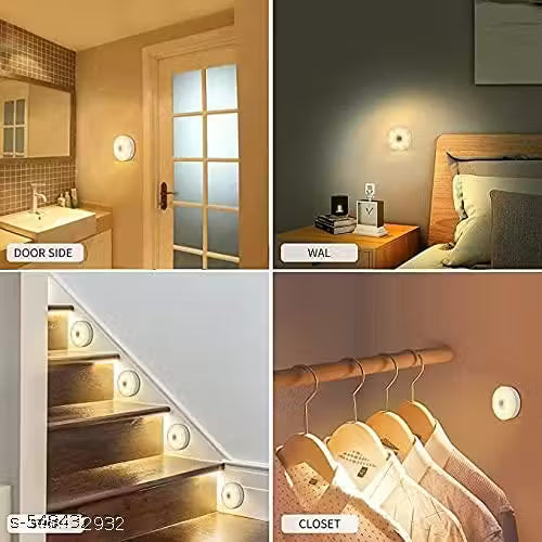 USB Rechargeable Motion Sensor LED Light for Wardrobe, Cupboard & Stairs (Wireless)