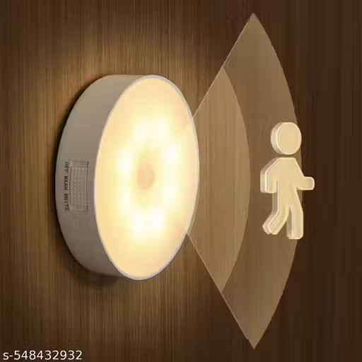 USB Rechargeable Motion Sensor LED Light for Wardrobe, Cupboard & Stairs (Wireless)